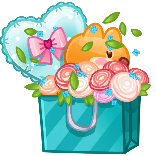 🗃 Эмодзи «Love You» для Telegram