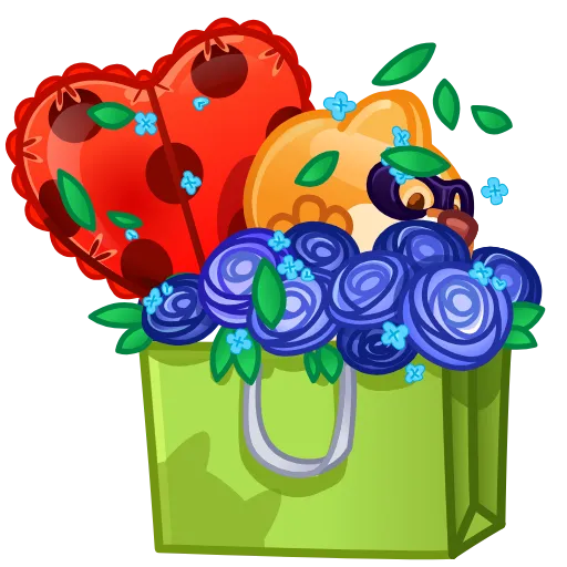 🗃 Эмодзи «Love You» для Telegram