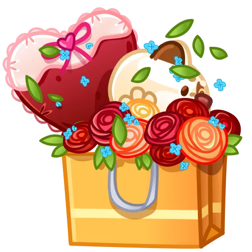 🗃 Эмодзи «Love You» для Telegram