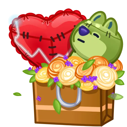 🗃 Эмодзи «Love You» для Telegram