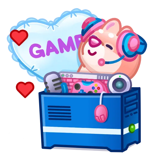 🗃 Эмодзи «Love You» для Telegram