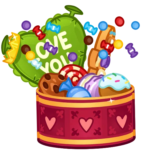 🗃 Эмодзи «Love You» для Telegram
