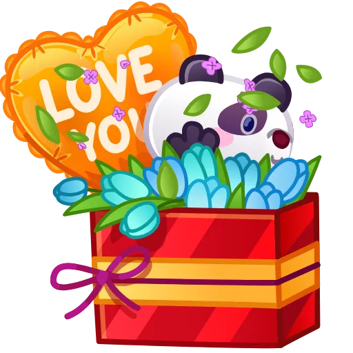 🗃 Эмодзи «Love You» для Telegram