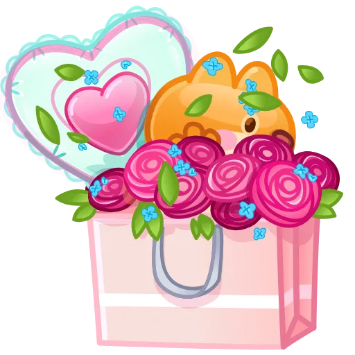 🗃 Эмодзи «Love You» для Telegram