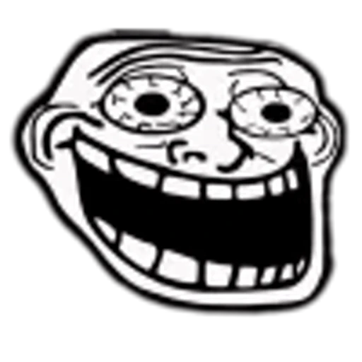 🙂 Эмодзи «Троллфейсы» для Telegram