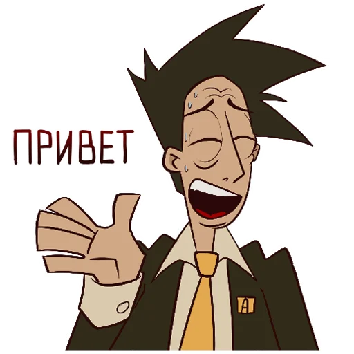 👋 Стикер «Президент Антон» для Telegram