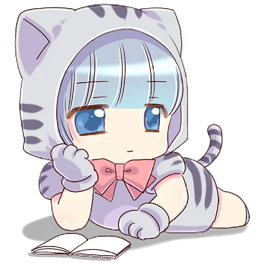 😕 Стикер «Котейкины ушки» для Telegram