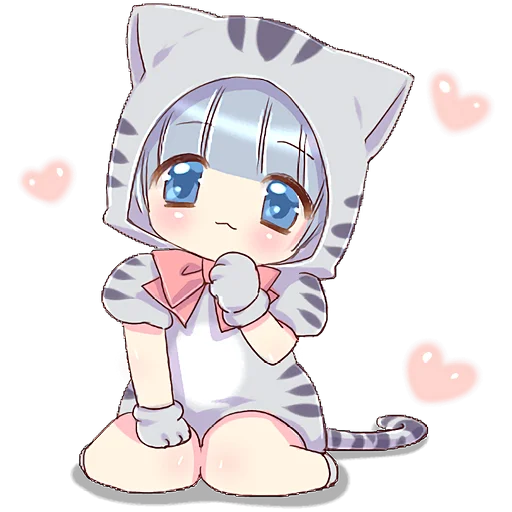 🥺 Стикер «Котейкины ушки» для Telegram