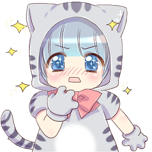 🌟 Стикер «Котейкины ушки» для Telegram