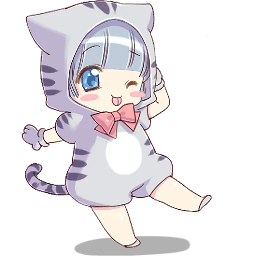 😋 Стикер «Котейкины ушки» для Telegram