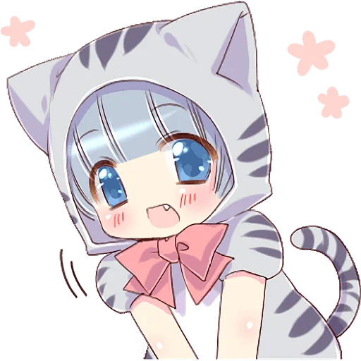 🥹 Стикер «Котейкины ушки» для Telegram