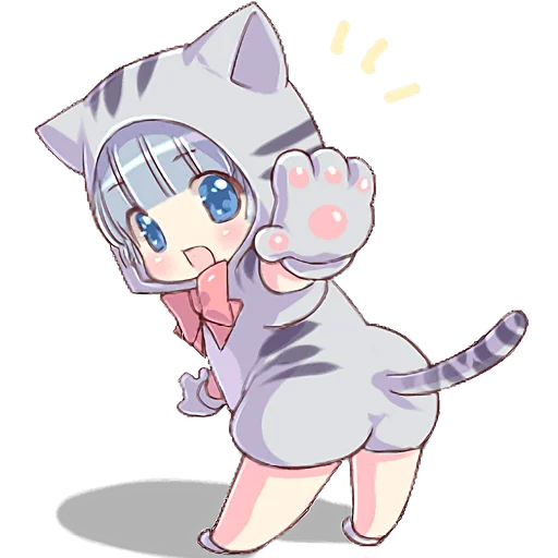 👋 Стикер «Котейкины ушки» для Telegram