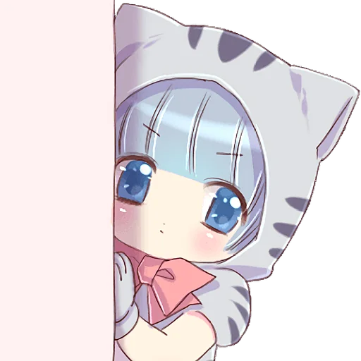 😶 Стикер «Котейкины ушки» для Telegram