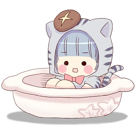 🙁 Стикер «Котейкины ушки» для Telegram