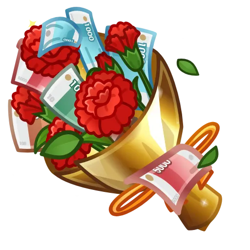 💐 Стикер «Pretty Posy» для Telegram