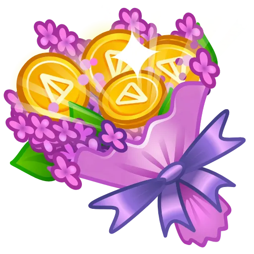 💐 Стикер «Pretty Posy» для Telegram