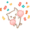 🥳 Эмодзи «Pretty Kitty Emoji» для Telegram