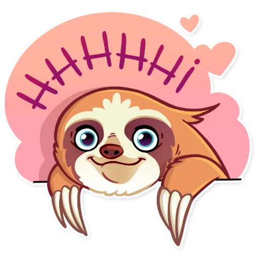 👋 Стикер «Pretty Lazy» для Telegram