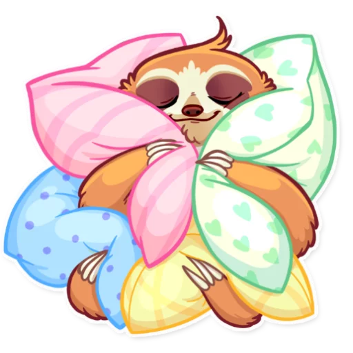 🤗 Стикер «Pretty Lazy» для Telegram