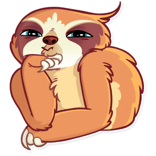 🤔 Стикер «Pretty Lazy» для Telegram