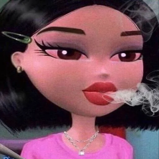 🚬 Стикер «pretty poison» для Telegram