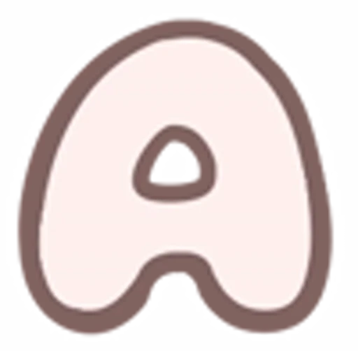 Стикерпак Pretty Rabbit Font для Telegram
