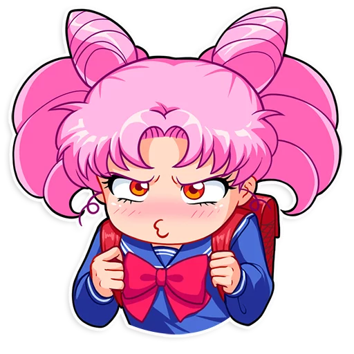 😤 Стикер «Sailor Moon» для Telegram