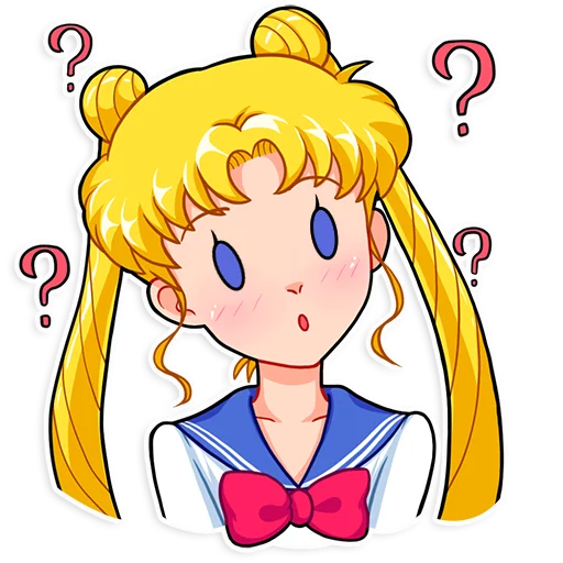 🙄 Стикер «Sailor Moon» для Telegram