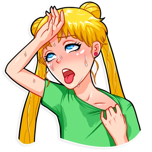 🥵 Стикер «Sailor Moon» для Telegram