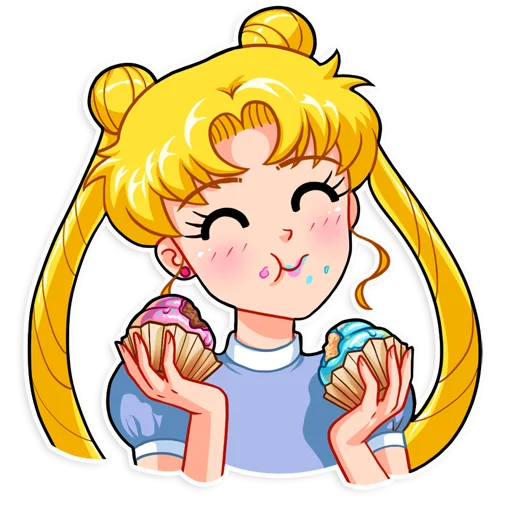 🤤 Стикер «Sailor Moon» для Telegram