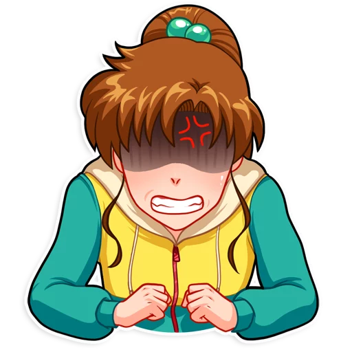 😡 Стикер «Sailor Moon» для Telegram