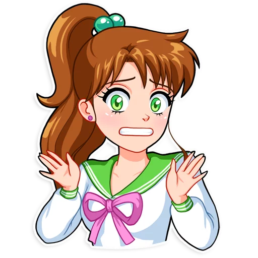 🤷‍♀️ Стикер «Sailor Moon» для Telegram