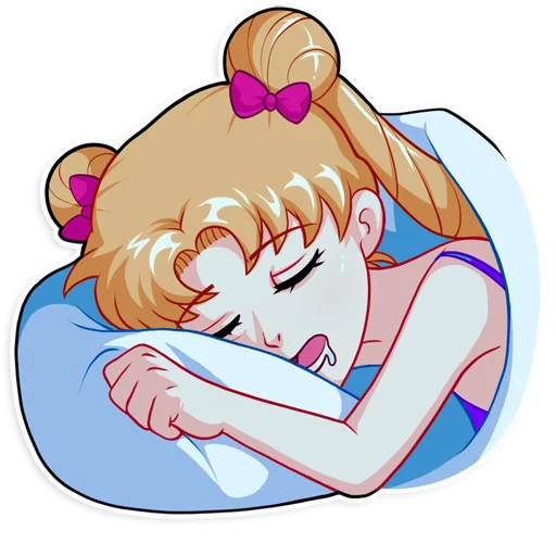 😴 Стикер «Sailor Moon» для Telegram