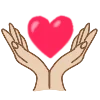🤩 Эмодзи «Преумножаю Светлое 💞» для Telegram