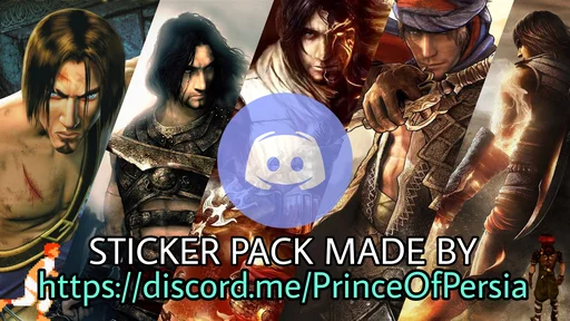 🎲 Стикер «Prince of Persia» для Telegram