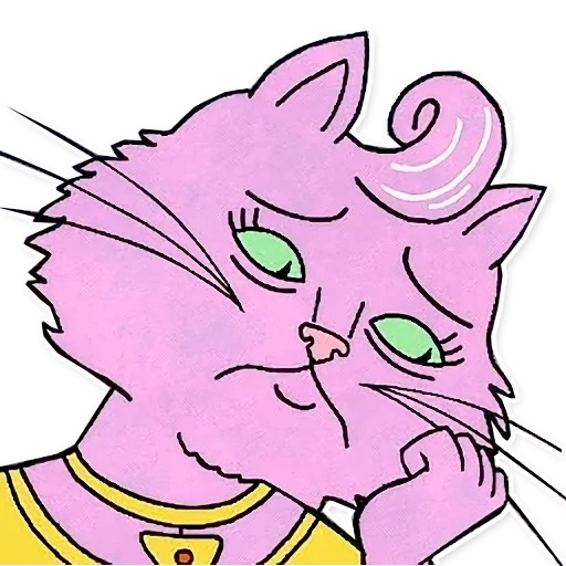 😿 Стикер «Princess Carolyn» для Telegram