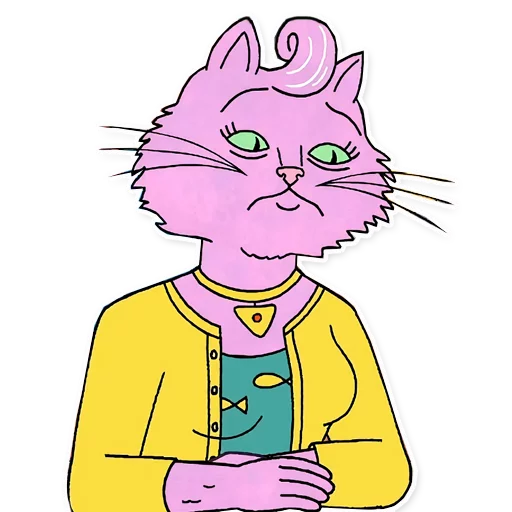 🙄 Стикер «Princess Carolyn» для Telegram