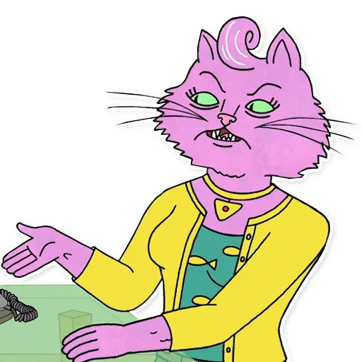 😾 Стикер «Princess Carolyn» для Telegram