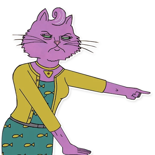🔪 Стикер «Princess Carolyn» для Telegram