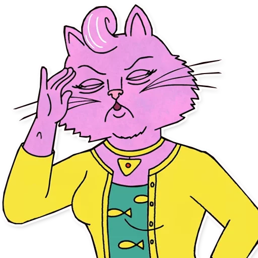 😤 Стикер «Princess Carolyn» для Telegram