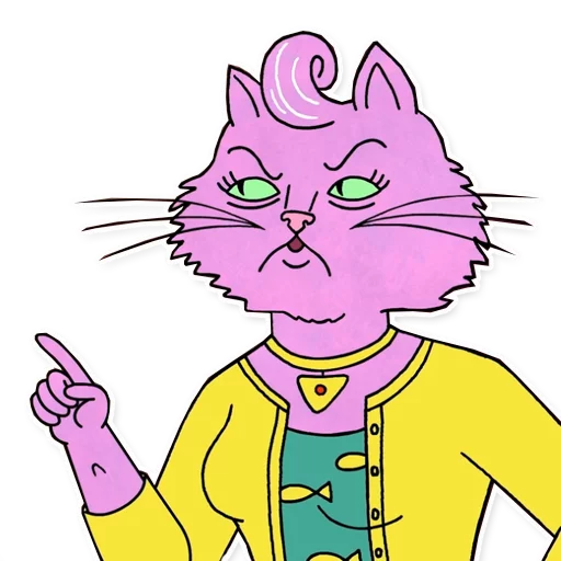 👈 Стикер «Princess Carolyn» для Telegram