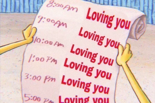 💗 Стикер «♡︎𝓜𝓸𝓸𝓷𝓲𝓮'𝓼 𝓵𝓸𝓿𝓮♡︎» для Telegram