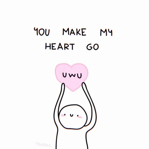 💞 Стикер «♡︎𝓜𝓸𝓸𝓷𝓲𝓮'𝓼 𝓵𝓸𝓿𝓮♡︎» для Telegram