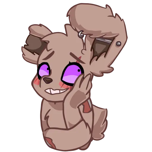 😳 Стикер «Femboy Springtrap» для Telegram