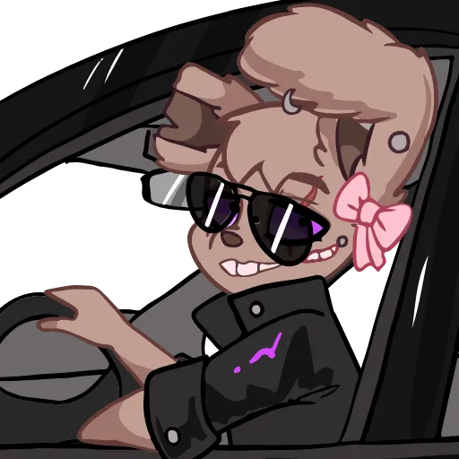 🚗 Стикер «Femboy Springtrap» для Telegram