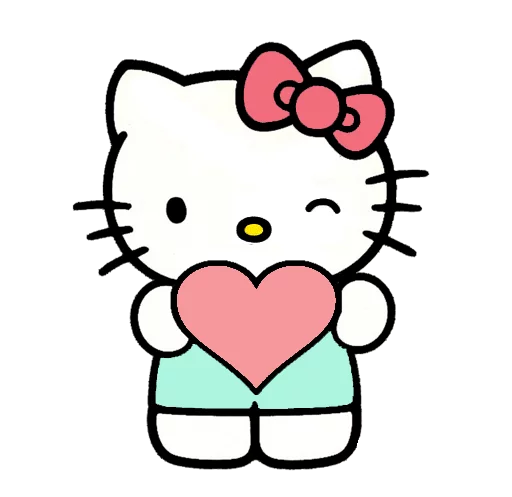 ❤ Стикер «Ati-kitty» для Telegram