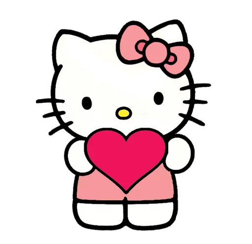 ❤ Стикер «Ati-kitty» для Telegram