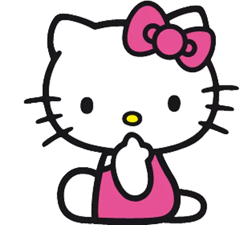 😕 Стикер «Ati-kitty» для Telegram
