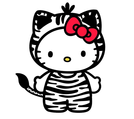 😏 Стикер «Ati-kitty» для Telegram