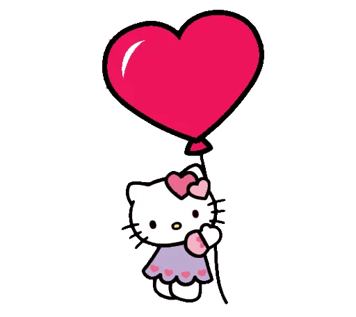 ❤ Стикер «Ati-kitty» для Telegram